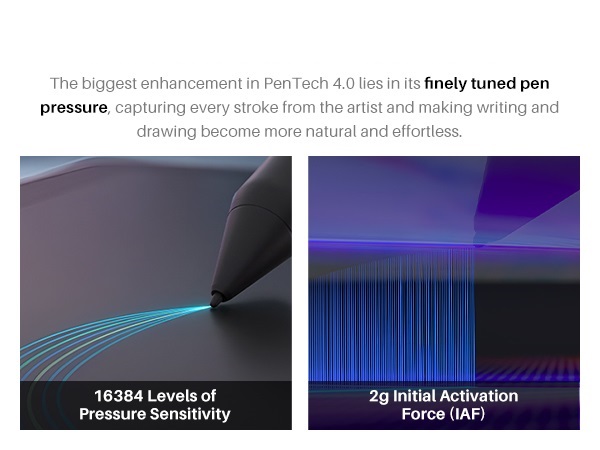 Kamvas 13 16384 levels pen pressure