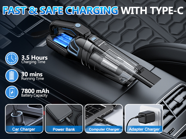 Hand Vacuum Cordless