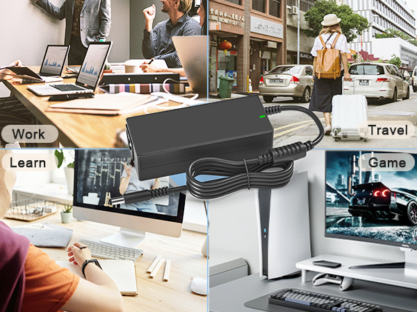 compatible with dell latitude laptop charger 90w