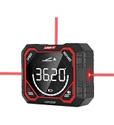 UNI-T Digital Level with 3 Laser Angle Gauge Magnetic Inclinometer 1000mAh | 4-Side Magnetic, Rec...