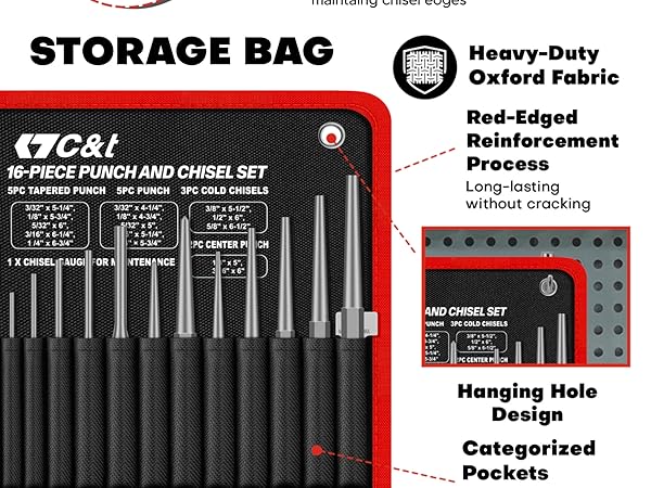 16Piece Punch and Chisel