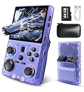 Retro Handheld Game Console, DC35V Retro Gaming Console 3.5’’IPS Screen Open Source Linux System ...