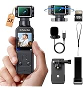 BOBLOV W5 Sport Body Camera: 5K/15FPS and 4K/60FPS with 270° Rotating Lens Pocket Camera, Externa...