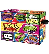 YNSZAS Comic Book Storage Box, Comic Book Protector Organizer, 15.8" X 7.8" X 11.8", Collapsible ...