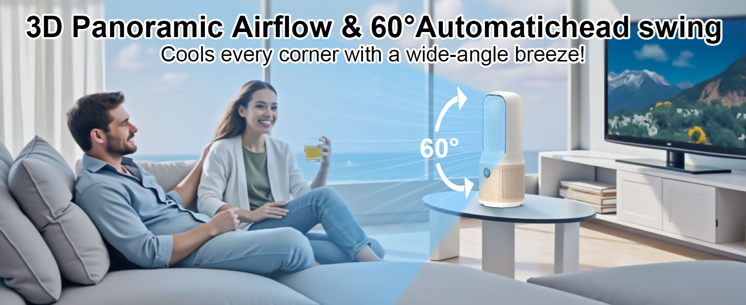 oscillating table fan