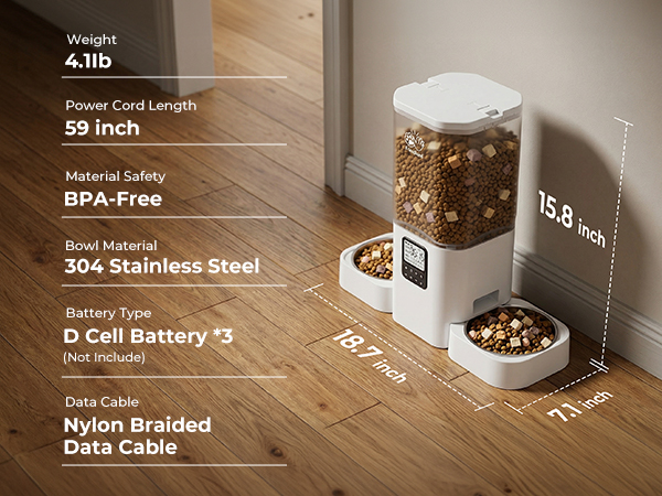 automatic cat feeder