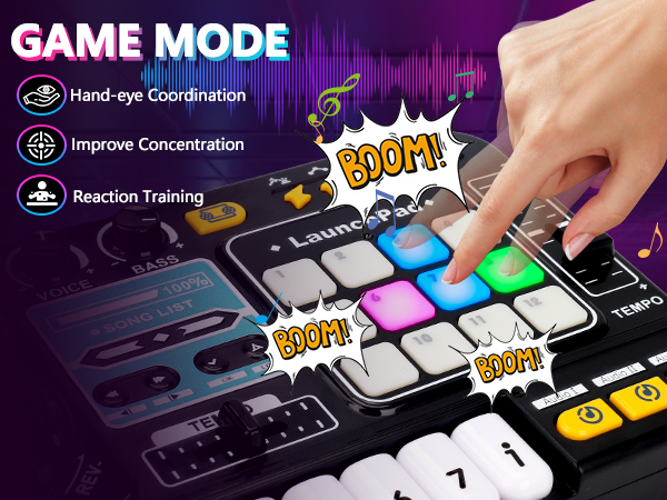 kids dj turntable dj mixer table dj set toddler plano dj toys for 2 3 4 5 6 7 year old boys girls