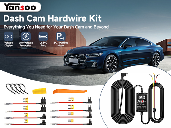 Dash Cam Hardwire Kit