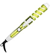 Tarjenle Electric Hair Curling Wand, Spiral Hair Curler with Rapid Heat-up, Negative Ion Technolo...
