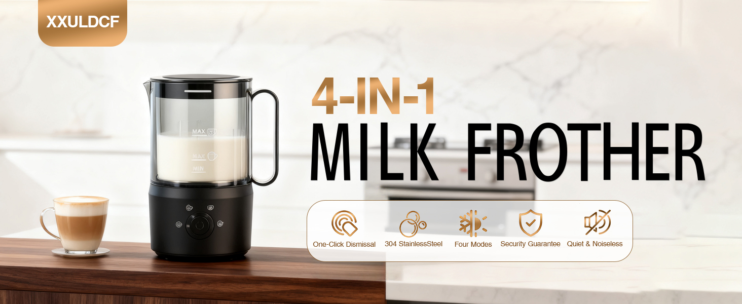 Electric Milk Frother and Steamer