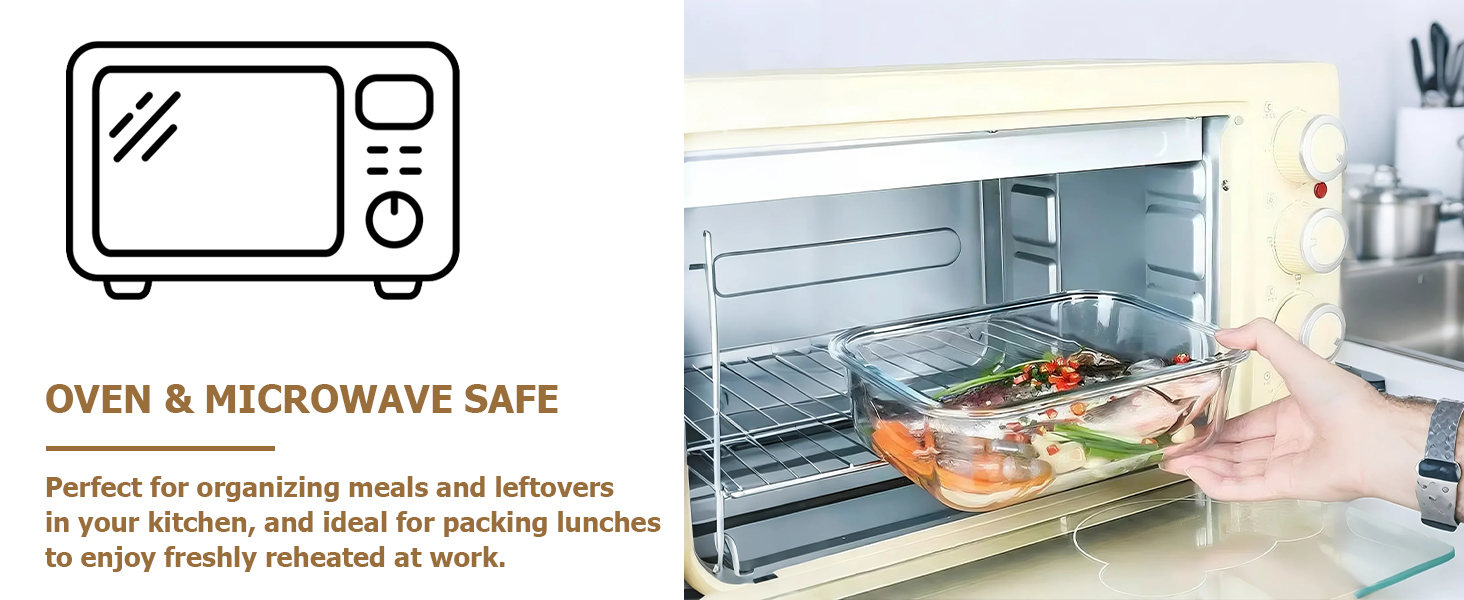 glass food storage container