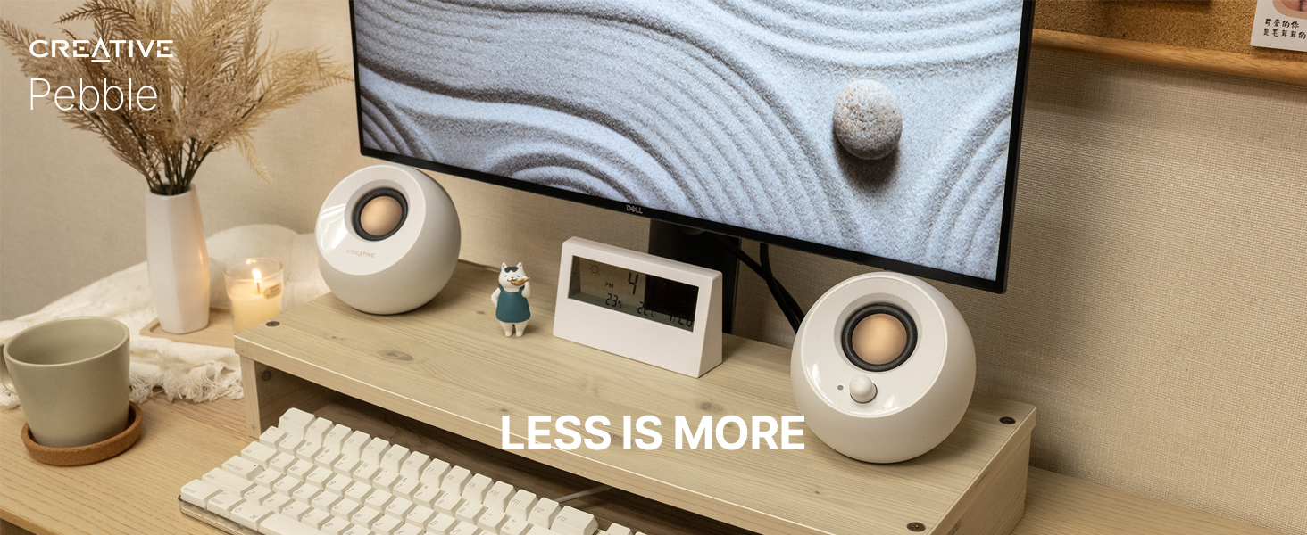 Creative Pebble Speakers