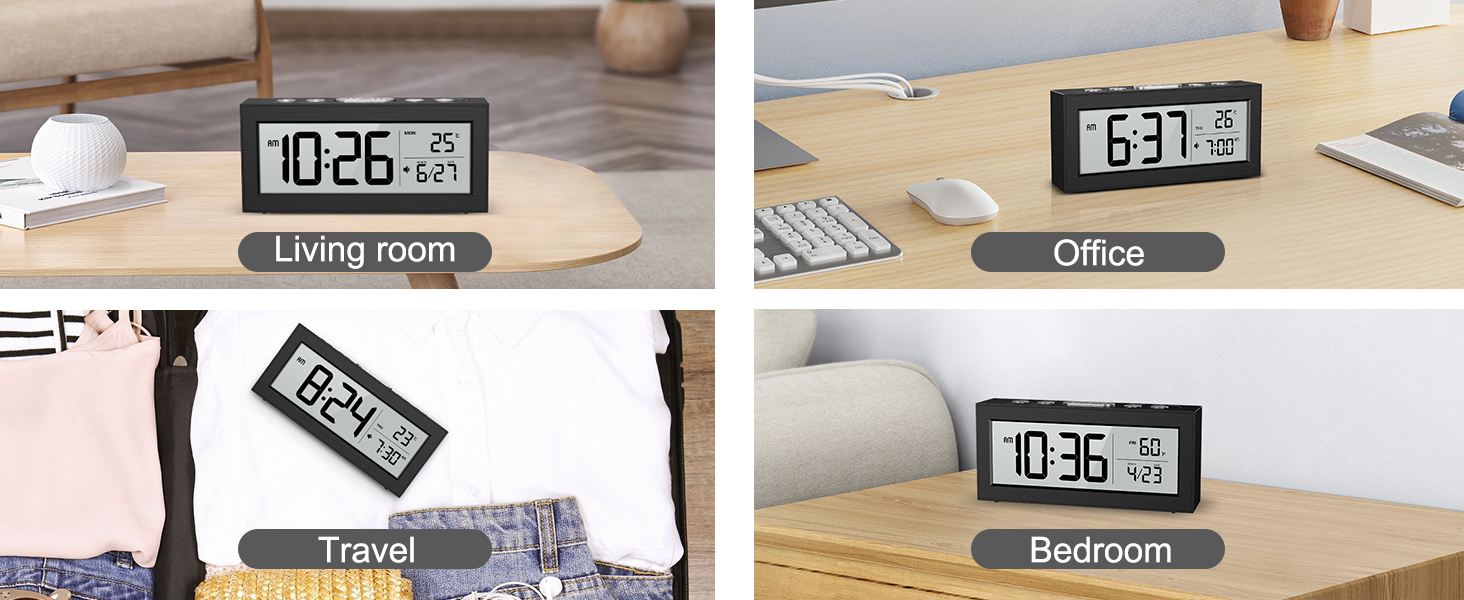 digital alarm clock