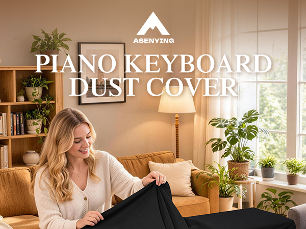 PIANO KEYBOARD DUST COVER