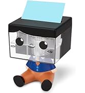 Dormercy Pop-up Notes Dispenser for Desk, Idea Boy Sticky Note Holder for Office School, Cute Off...