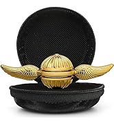 Golden Sphere Fidget Spinner Metal Fidget Toy Stocking Stuffer for Kids Adults, Finger Hand Spinn...