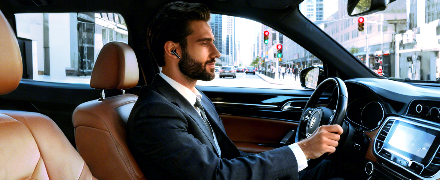 Bluetooth headphones for driving