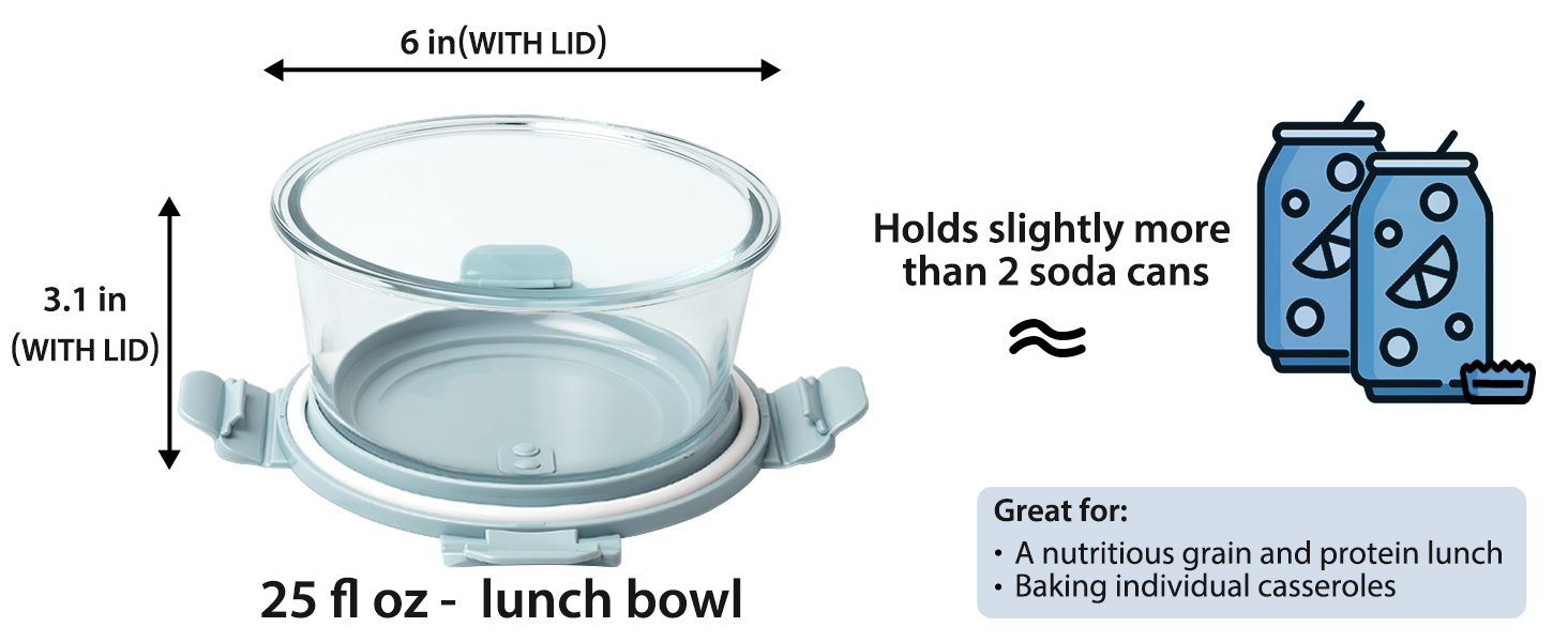 glass meal prep containers
