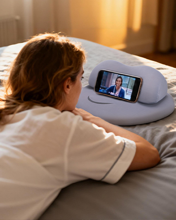phone holder for bed