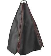 Klanata Shift Boot Cover, Shifter Boot Universal, PU Leather Shift Boot Retainer Stick Shift Slee...
