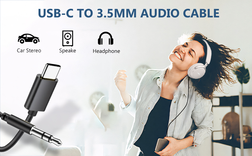 USB-C TO 3.5MM AUDIO CABLE
