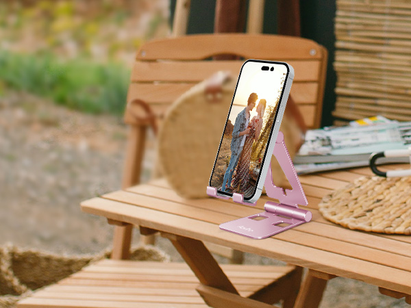  Portable Desktop Phone Holder for outdoor
