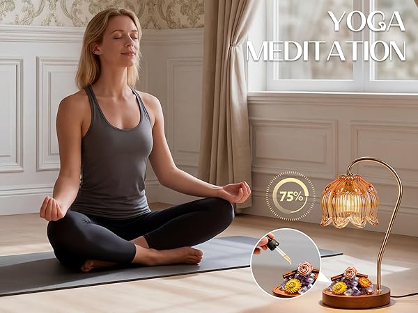 gifts for women candle lamp warmer with timer