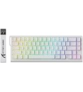 ATTACK SHARK X68 HE Rapid Trigger Mechanical Gaming Keyboard 60% Wired with Adjustable Actuation,...