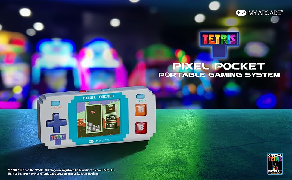 Tetris Pixel Pocket Player