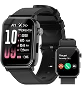 EZON Smart Watch for Men Women (Answer/Make Call), 1.83" HD Smartwatch Fitness Tracker Watch with...