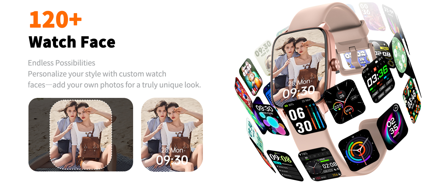 smart watch for women 120+ Watch Face