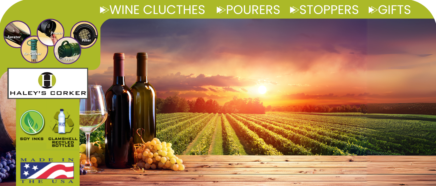 happy hour wine clutches pourers stoppers gifts