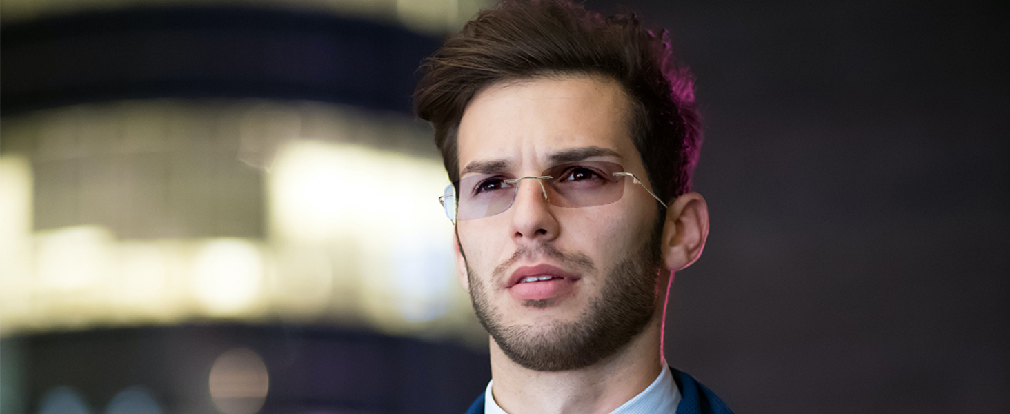 VisionGlobal Metal Readers for men