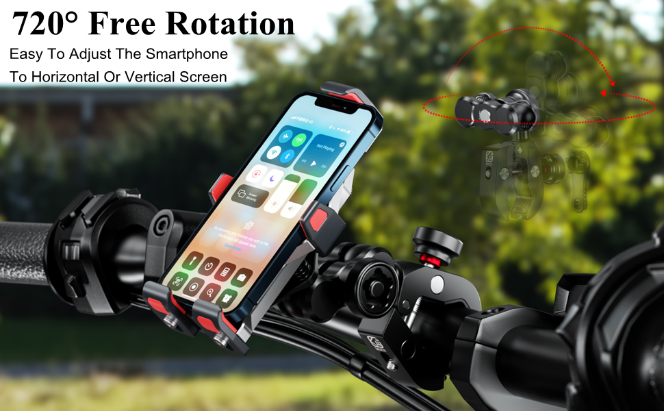 720 degree free rotation design
