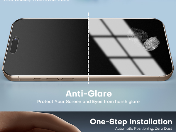 iphone 16 pro matte screen protector