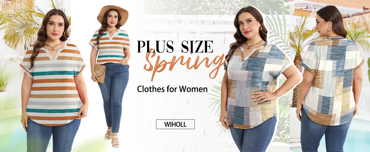 plus size spring clothes for women
