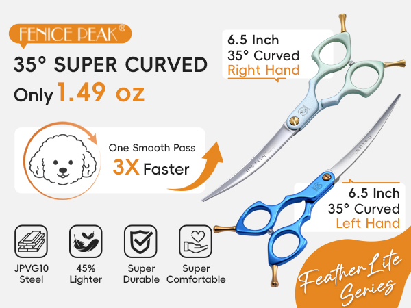 dog detail grooming scissors