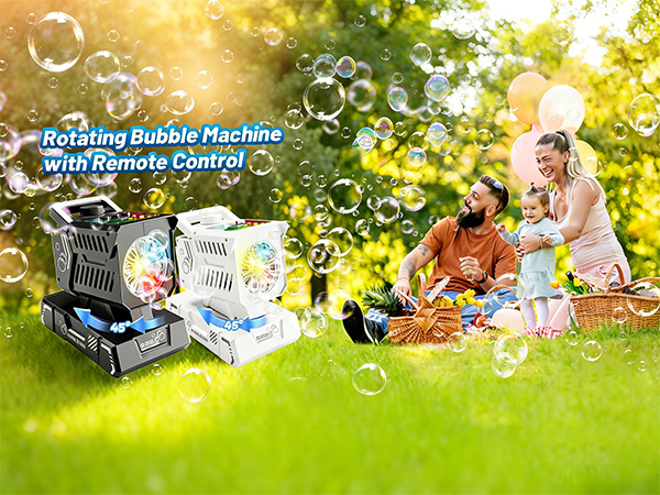bubble machine remote control