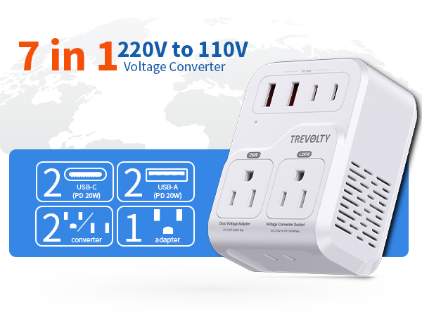 220V to 110V Converter for Travel