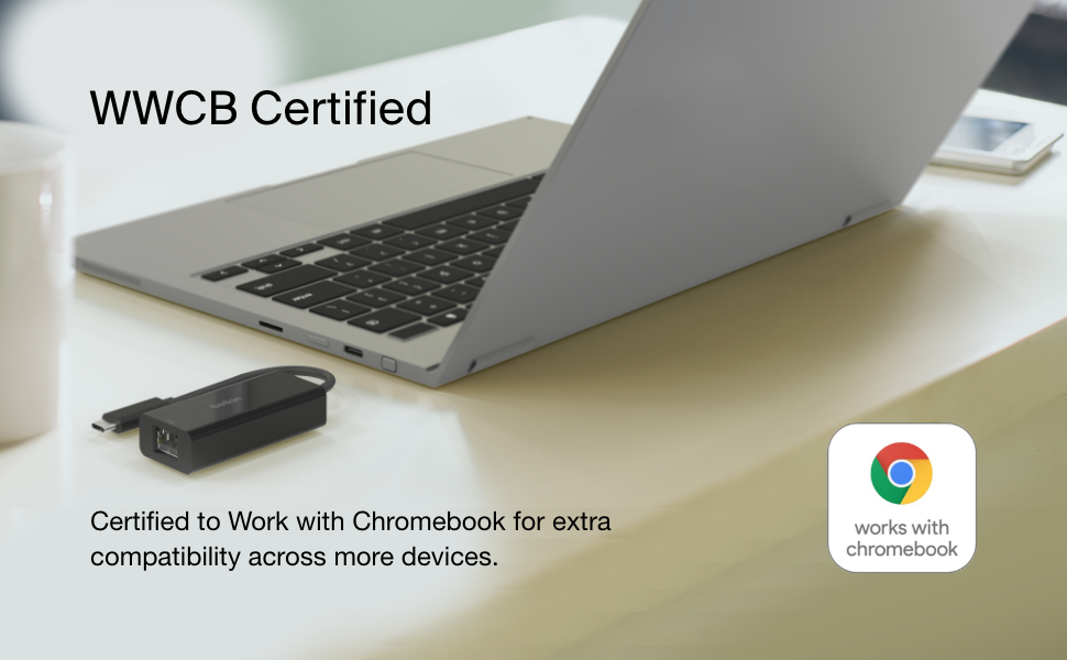 Belkin USB Type C to 2.5gb adapter