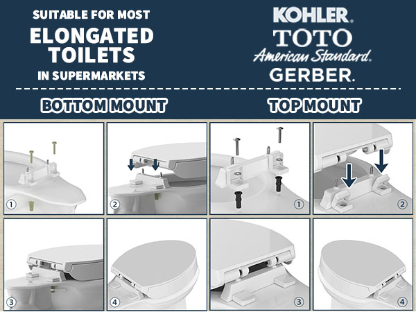 Ccbello toilet seat risers