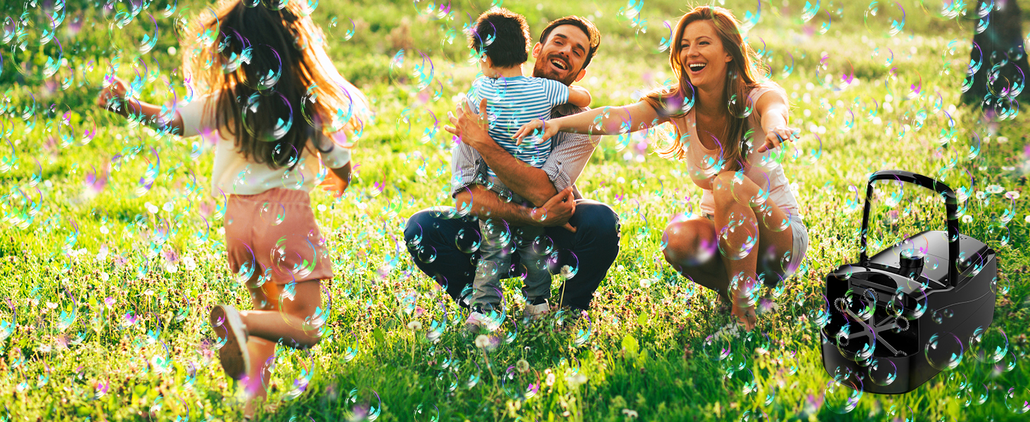 bubble machine for toddlers 1-3 for kids for parties for wedding bubble maker bubble blower