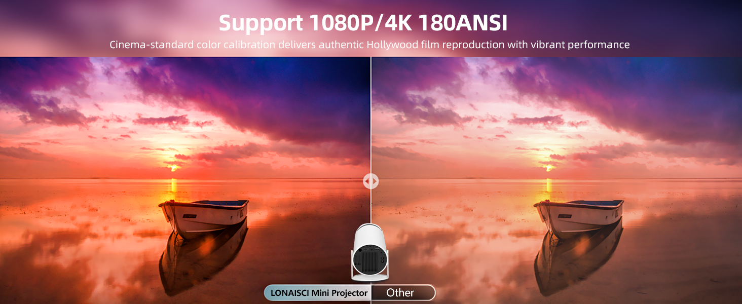 4K 1080P Support