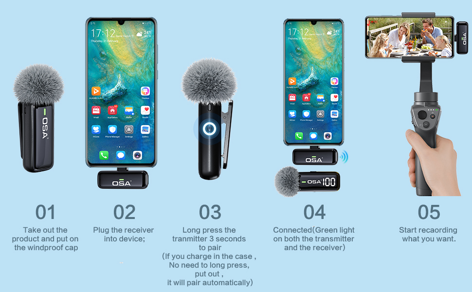 bluetooth lapel microphone