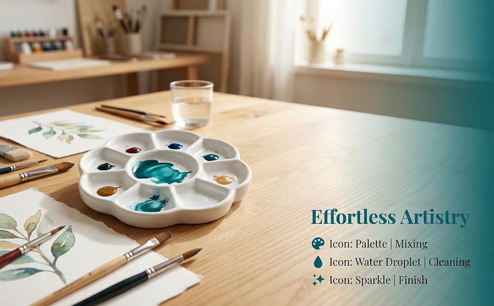 The artist&amp;#39;s palette of inspirations