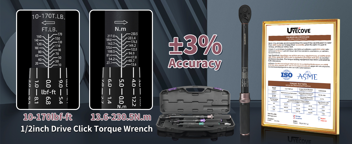 torque sticks 1/2 drive set