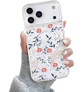 QLTYPRI Magnetic for iPhone 17 Pro Max Case Compatible with Magsafe, Cute Floral Flower Aesthetic...