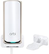 XLTTYWL Orbi WiFi 7 Wall Mount Kit, Orbit 7 Mount Bracket Optimize Space Compatible with Orbi Wi-...