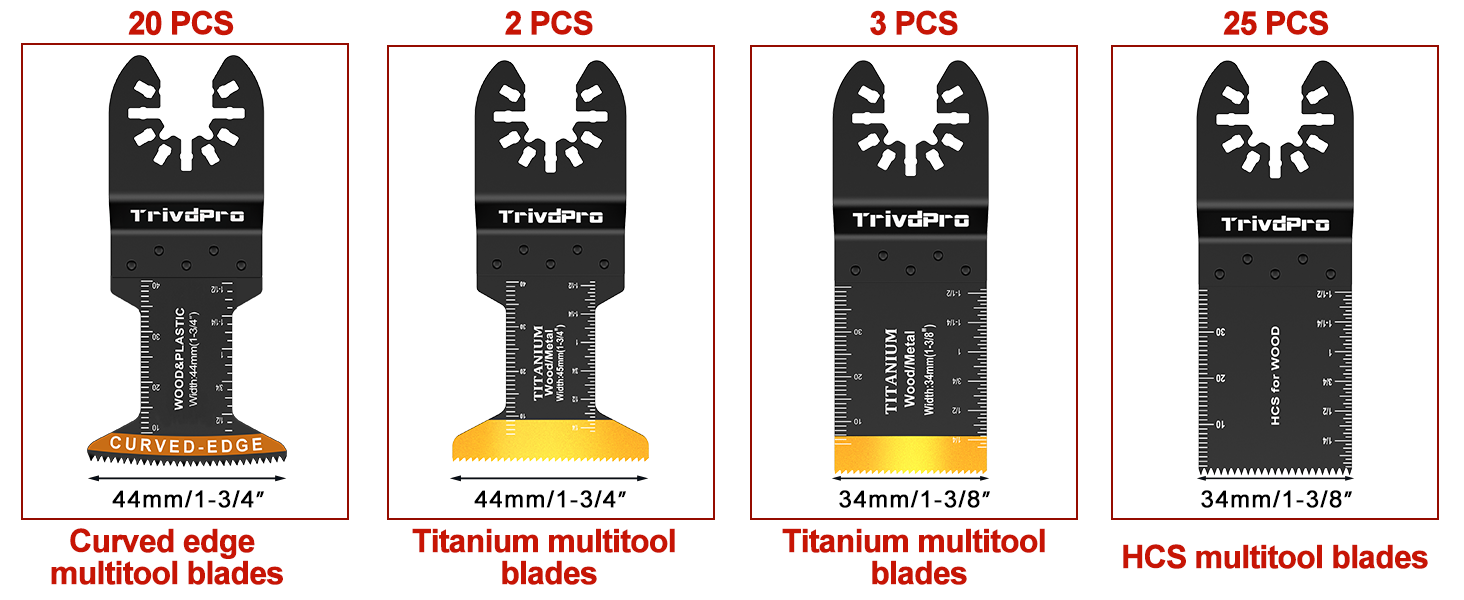 multi tool blades kits