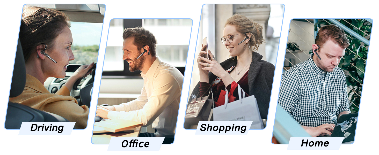 The earphones fit securely in your ears, providing a comfortable and stable wearing experience.